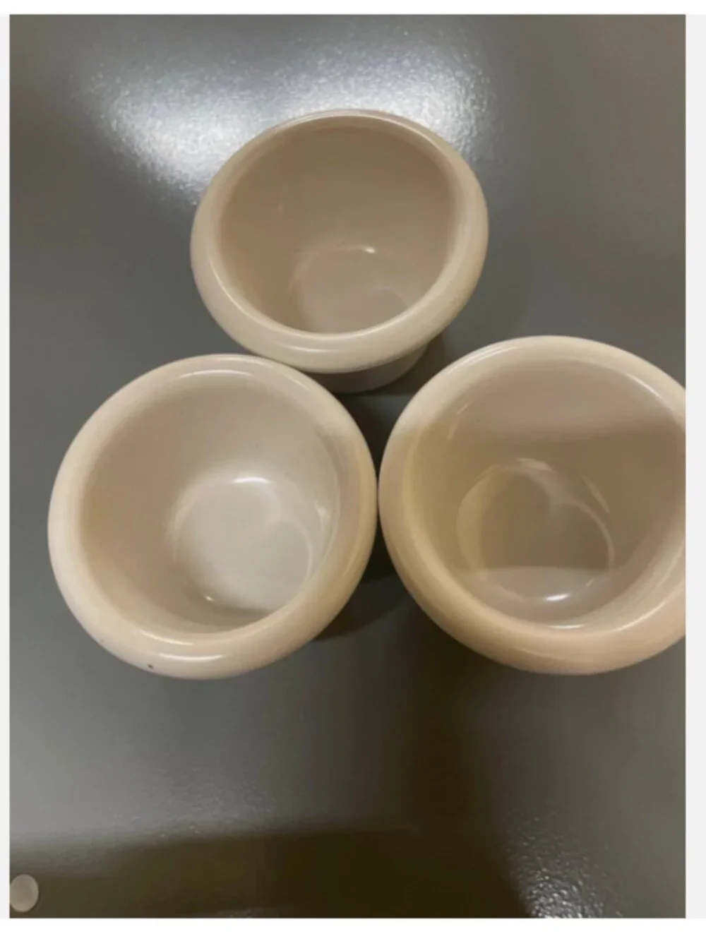 Lot of 50 Carlisle NS275 White Melamine Ramekins Sauce Cups Restaurant Bulk Lot